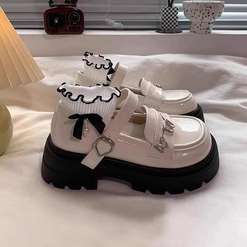 

Children Casual Shoes Fashion for Girls Princess Soft Bottom Comfortable Autumn New Kids Leather Shoes Versatile Non-slip 26 бежевый
