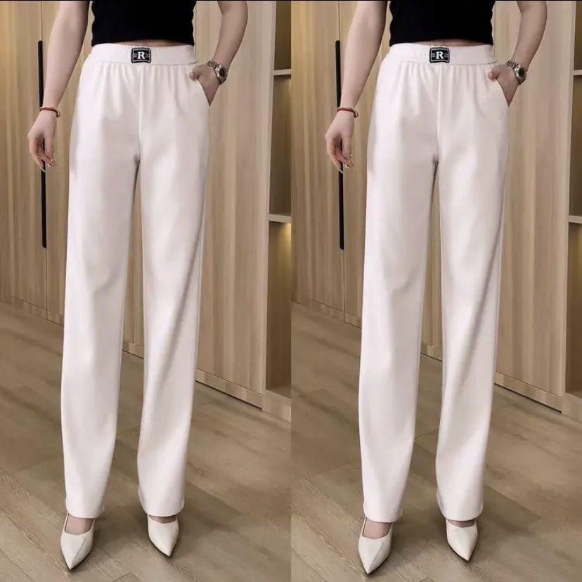 2025 Fashion Versatile Slimming Loose Fit Pants for Middle-Aged Women