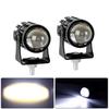 Motorcycle LED HeadLight Work Spot Lamp Offroad Car Boat Truck SUV Driving Fog Lamp Headlamp White Yellow 12V 24V