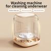 Household Mini Washing Machine Portable Electric Underwear Laundry Machine Dual-Use Elution Integration Machine