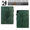 For iPad (2025)/10.9 (2022) Case Mandala Imprinted Leather Tablet Cover with Card Slots