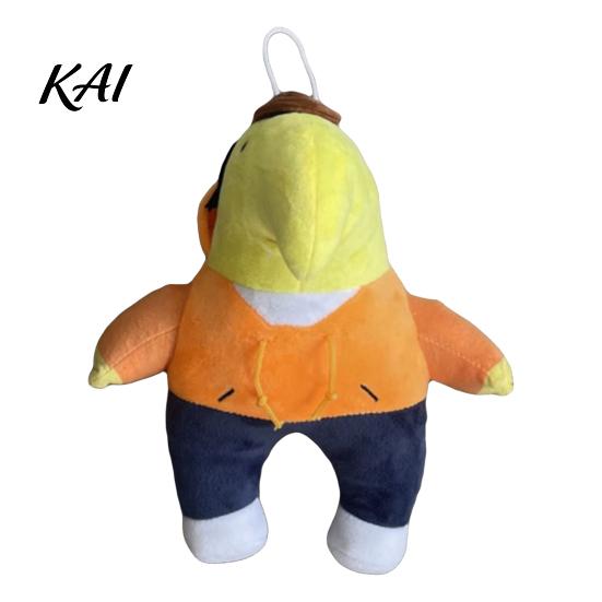 Kids Room Plush Toy Smiling Friends Alan Soft Cuddly Stuffed Doll for Desktop Decoration Fans Collectible Cartoon Character Decor Bed Desk Office