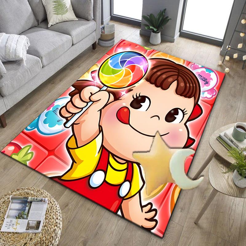 Floral Milk Celebration  Office Rug Chair Mat, Game Carpet, Suitable for Front Door, Bedroom, Living Room, Desk, Holiday Gift