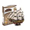 Cubic Fun Puzzle 3d Żaglowiec Hms Victory Royal Navy 189 Elementy - T4019h