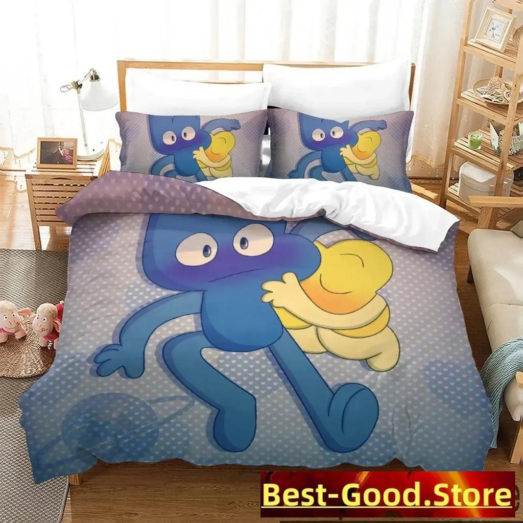 3D Print Cartoon Jacknjellify Bedding Set Duvet Cover Sheet Printed Bed Set Pillowcase Full Queen King Size Comforter Bedroom