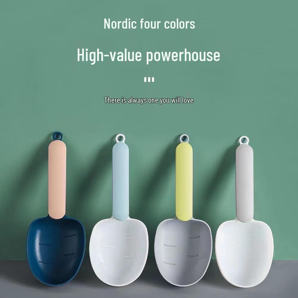 Multi-functional Pet Food Measuring Spoon with Clip