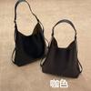 2025 N+ew casual shoulder bag leather women's bag large capacity tote bag simple trend cross-body bag source factory