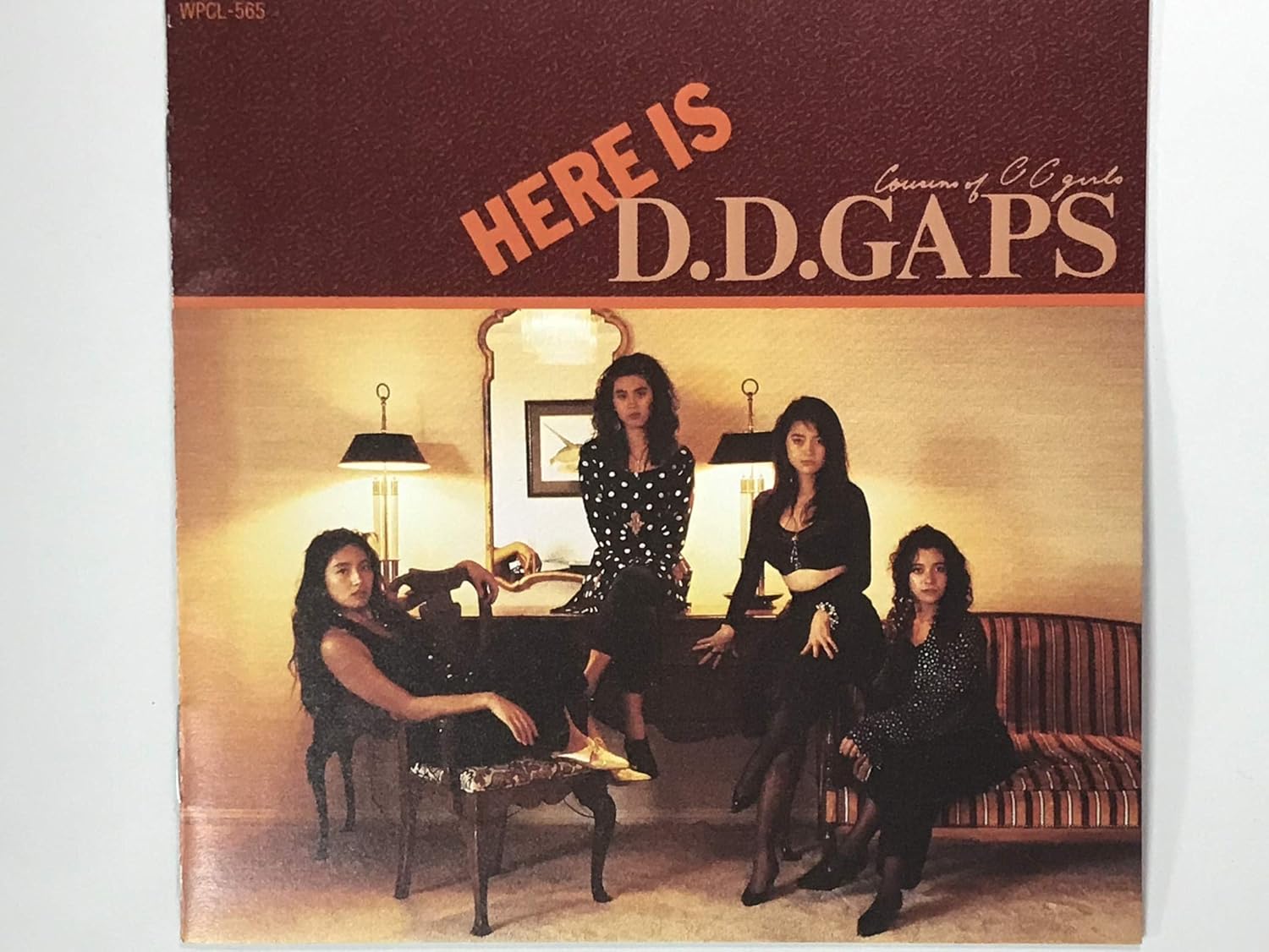 

CD D.D.GAPS - HERE IS D.D.GAP WPCL565PROMO Japan ObiPop Used