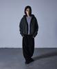 Seukeulaeteulpigsel Corduroy Front Pocket Curved Pants [Black]