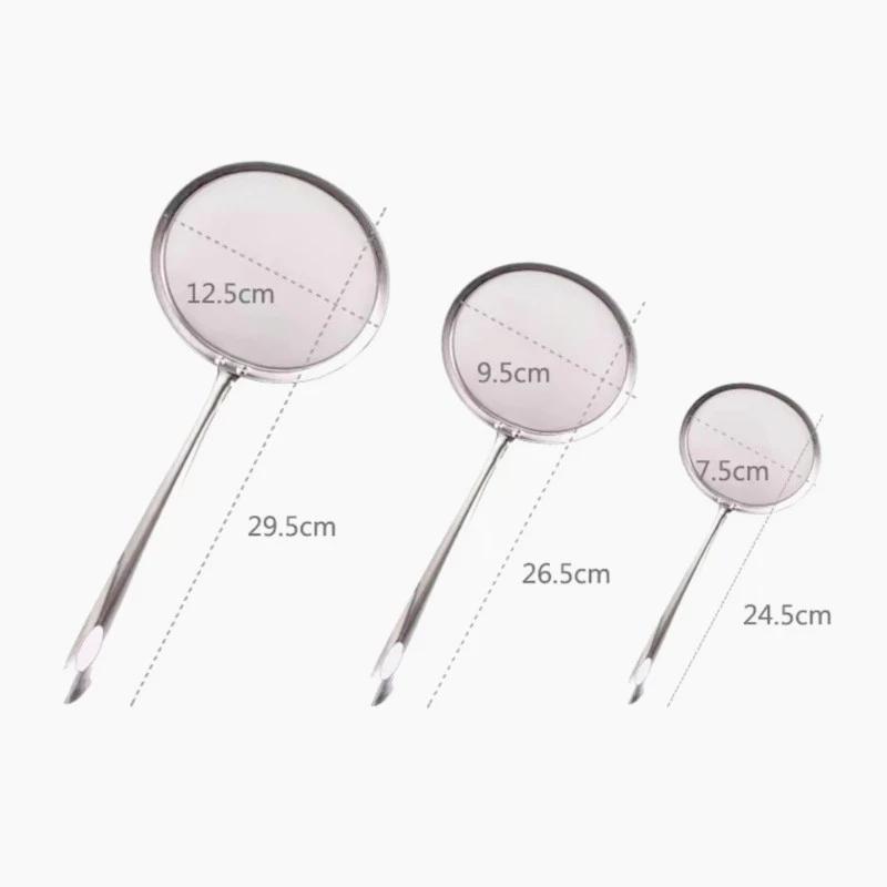 10cm Hot Pot Filter Soup Spoon Kitchen Filter Spoon Hot Pot Filter Stainless Steel Fine Mesh Oil Pot Strainer Ladle Skimmer Oval