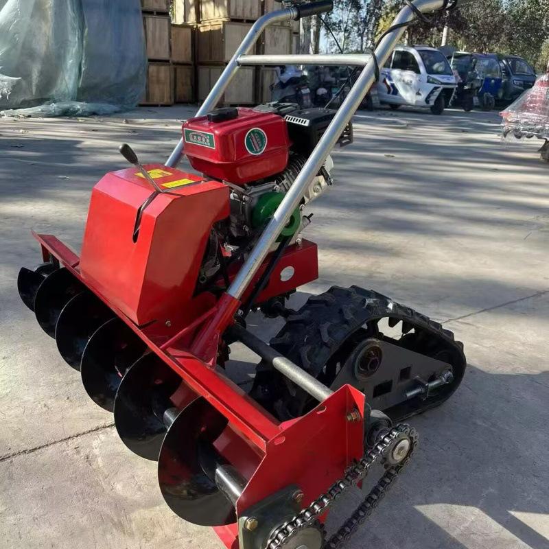 Property Community Gasoline-Powered Track Snow Sweeper with 170cc Auger