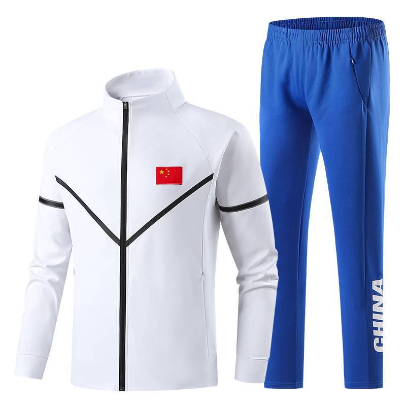 2023 Unisex National Style Spring & Autumn Sports Set for Couples, Teens & Coaches – Martial Arts & School Class Uniform.