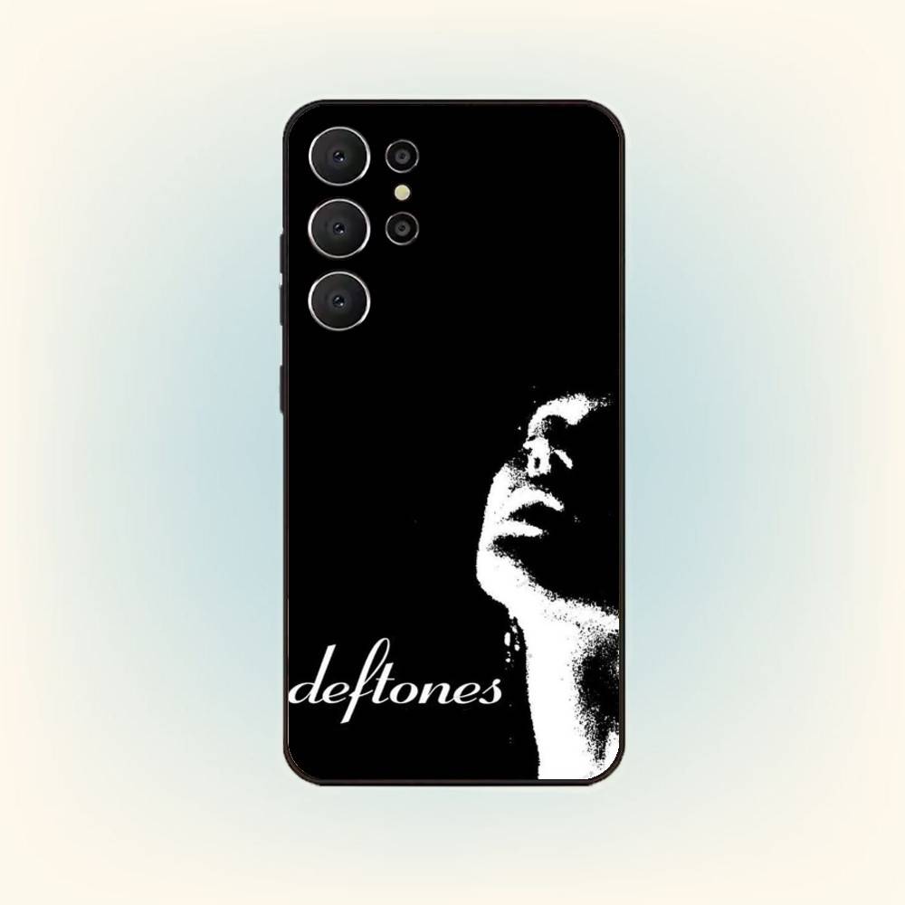 R-Rock B-Band Deftones Phone Case For Samsung S26,S25,24,23,22,30,21,10,9,Ultra,Plus,Lite,Black Soft Case Samsung S20lite5G
