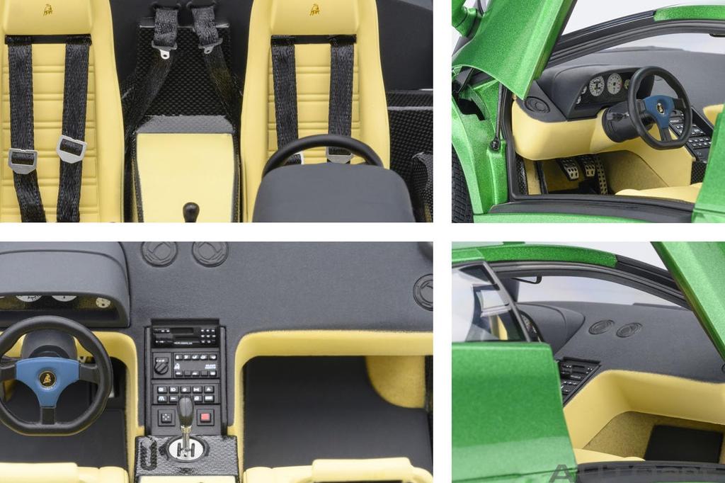 AUTOart Lamborghini Diablo SE30 Metallic Green Finished Product 1/18