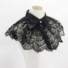 Vintage Floral Lace Lapel Fake Collar for Women Hollow Necklace Choker False Collars Female Dress Party Detachable Collars