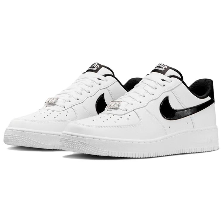 Nike Air Force 1 07 Lv8 Comfortable Low-Top Sneakers Men Sneakers White Black HF2898101