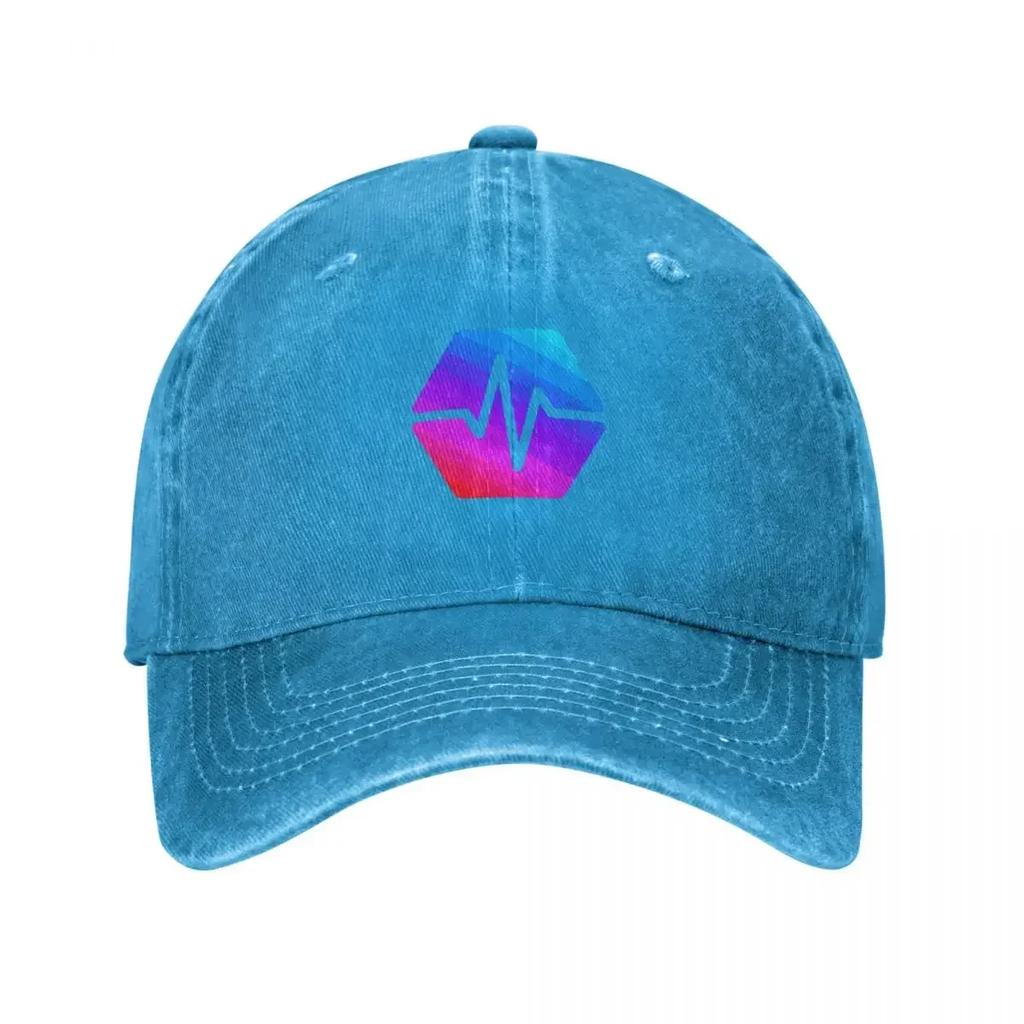 PulseChain Logo Baseball Cap Unisex hat Rave golf hat genuine winter hats for Unisex Baseball For Unisex Womens
