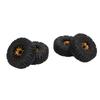 4pcs 1.0in Small RC Wheels Tires Aluminium Alloy Compatible RC Climbing Car Wheels Tire for 1Celsius18 1Celsius24 for SCX24