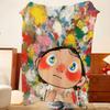 Artist P-Pdohk Throw Flannel Throw Blanket, Lightweight Cozy, Durable Washable Cute Cool
