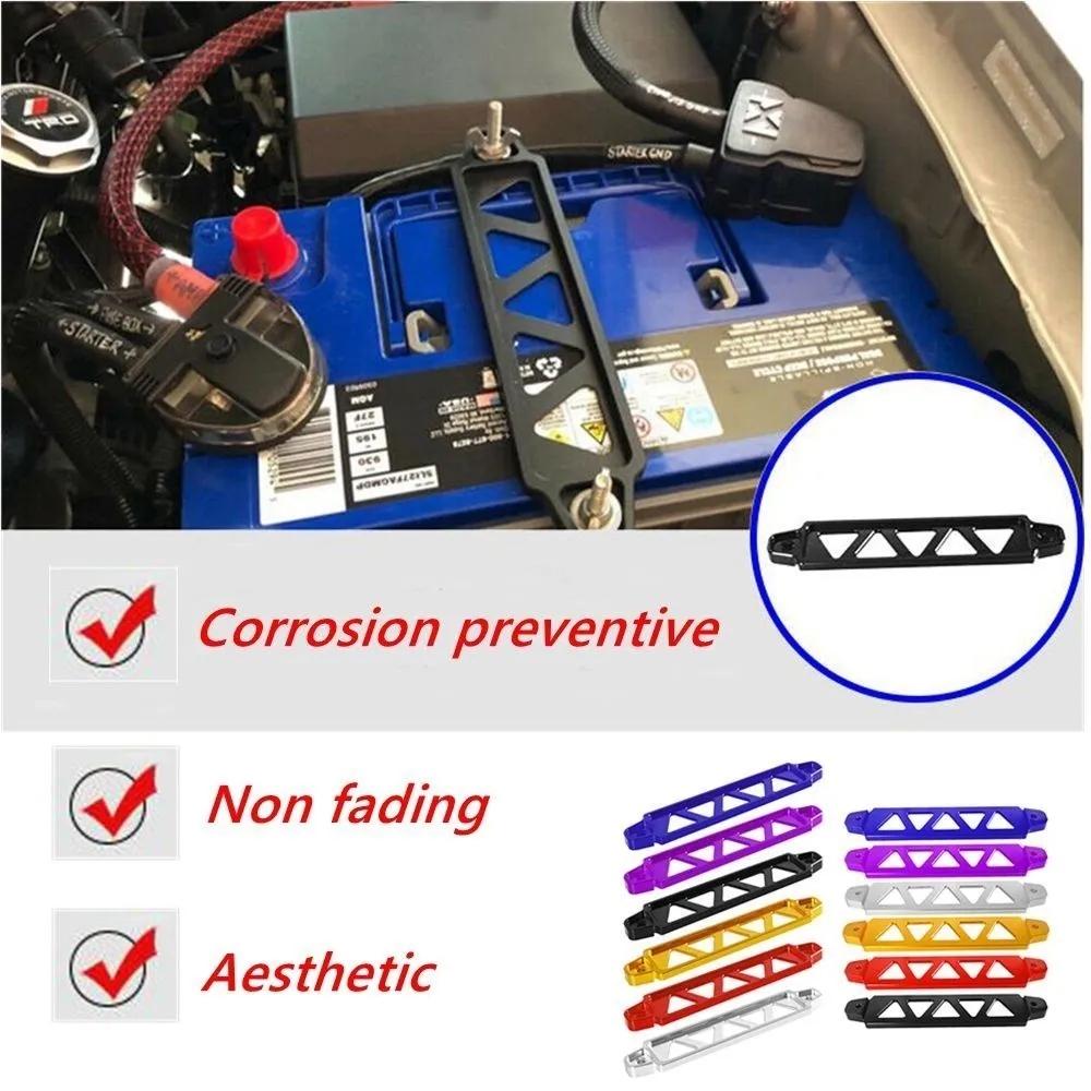 Univerzální držák baterie pro Subaru Upevňovací držák Hliníkové tyče pro Honda Civic EK EG Držák baterie Down BT-1006