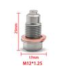 Magnetic Oil Pan Drain Plug M10-M22 Stainless Steel with Strong Neodymium Magnet and Copper Washer for Car Engine Oil Drain Plugs 3