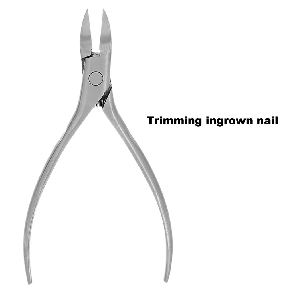 Cuticle Trimmer Nipper Toe Nail Clipper Pedicure Remover Tools for Ingrown Toenail