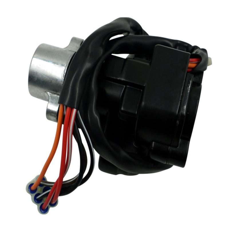 New Universal Motorcycle Modified Ignition Lock Switch W/2 Keys For Kawasaki Yamaha