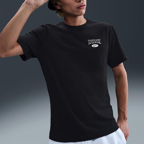 Nike Soft and Comfortable Men's Short-Sleeve T-Shirt in Black