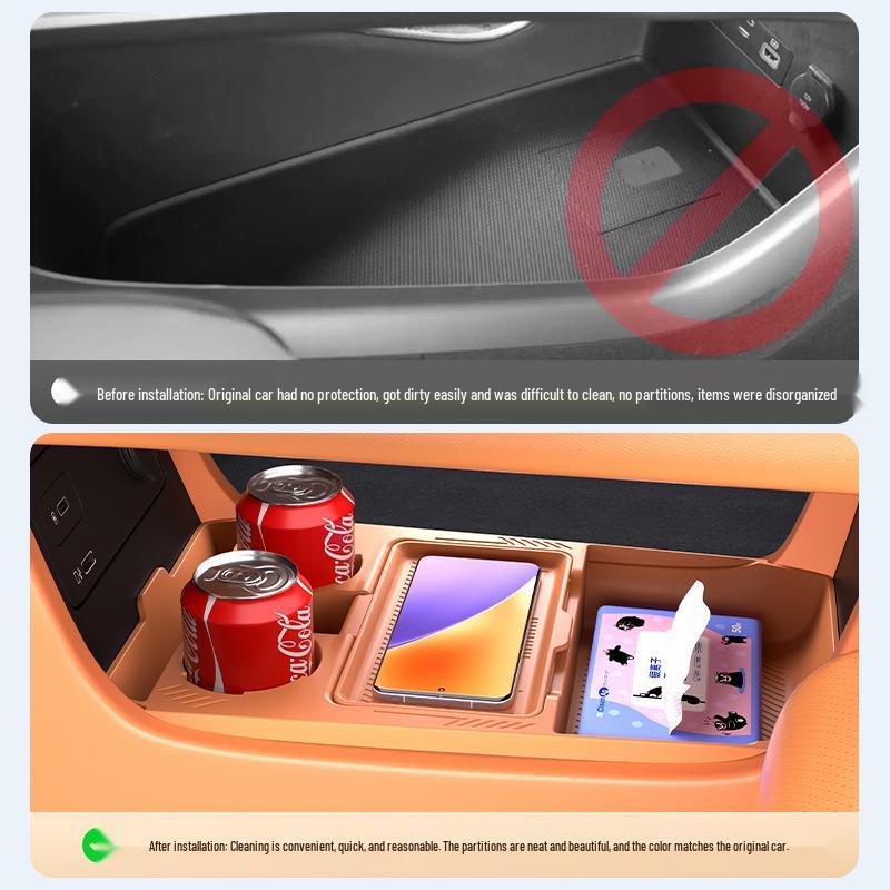 Organizzatore in Silicone per Console Centrale e Portaocchiali GAC Aion V