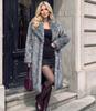 Women's Fox Fur Jacket for Daily Wear