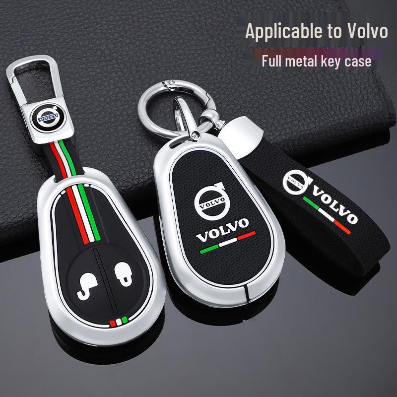 Metal Key Case for Volvo FM/FH Trucks, FH16 Tractors, Vans, Heavy Trucks, and Cars