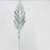 10PCS Flocking Green Artificial Pine Branches DIY Wreath Plastic Simulation Ceder Branches Photo Props Christmas Pine Stem