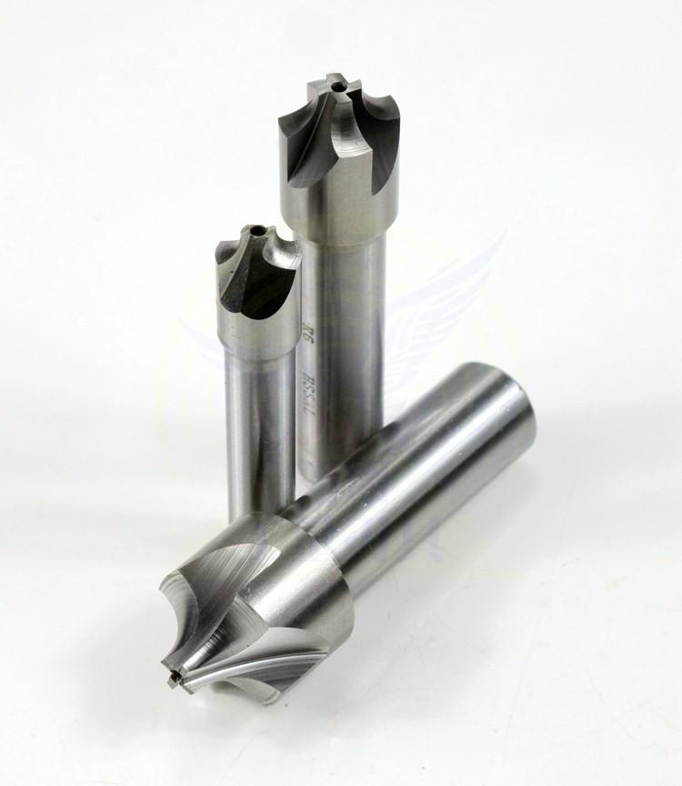 R-Series Milling Cutter: Inner/Outer Concave Arc, Full Grind, Chamfering - Sizes R1 to R10