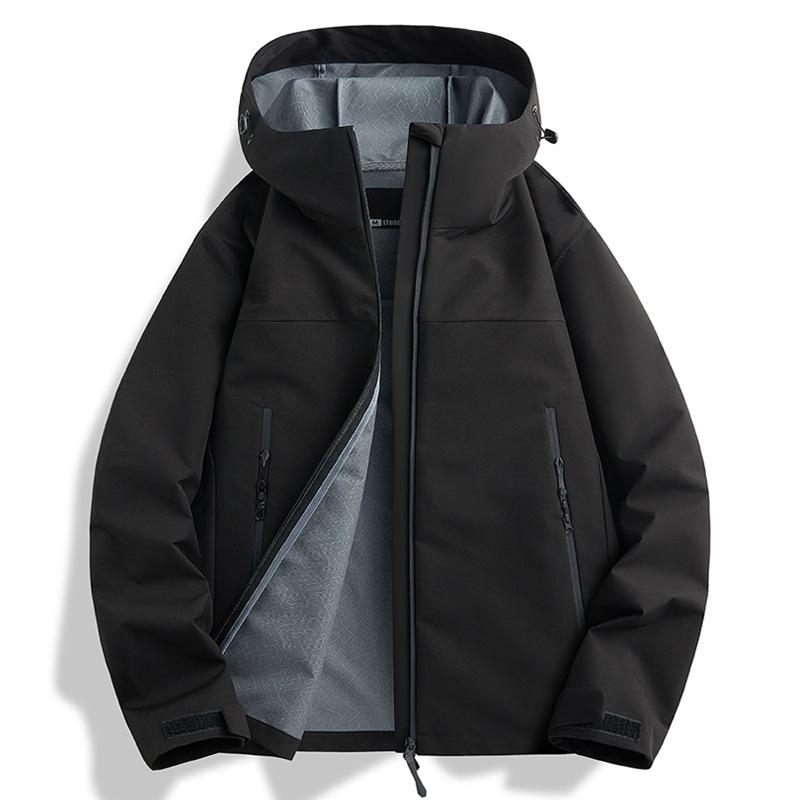 Jacket Windproof Waterproof Loose Men's and Women's Casual Fashion Versatile Mountaineering Couple Jacket Autumn and Winter Outdoor