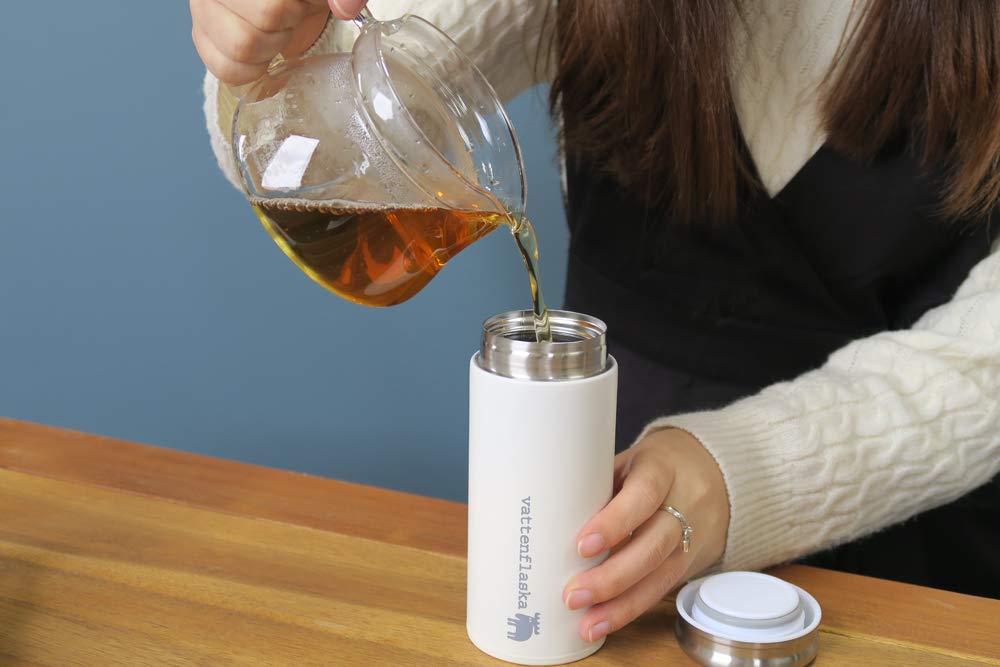 Moz Sweden Stainless Steel Mug Bottle 350 Smoke Blue