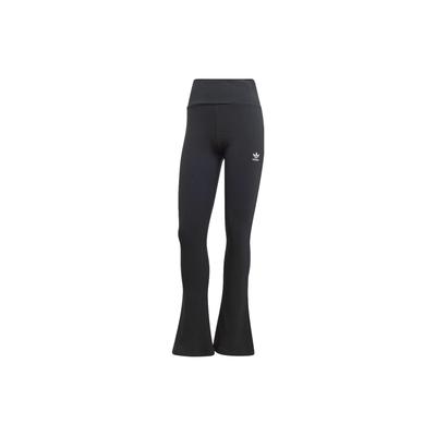 Originals Essentials Rib Flared Pants With Logo Women Bottoms Black II8056