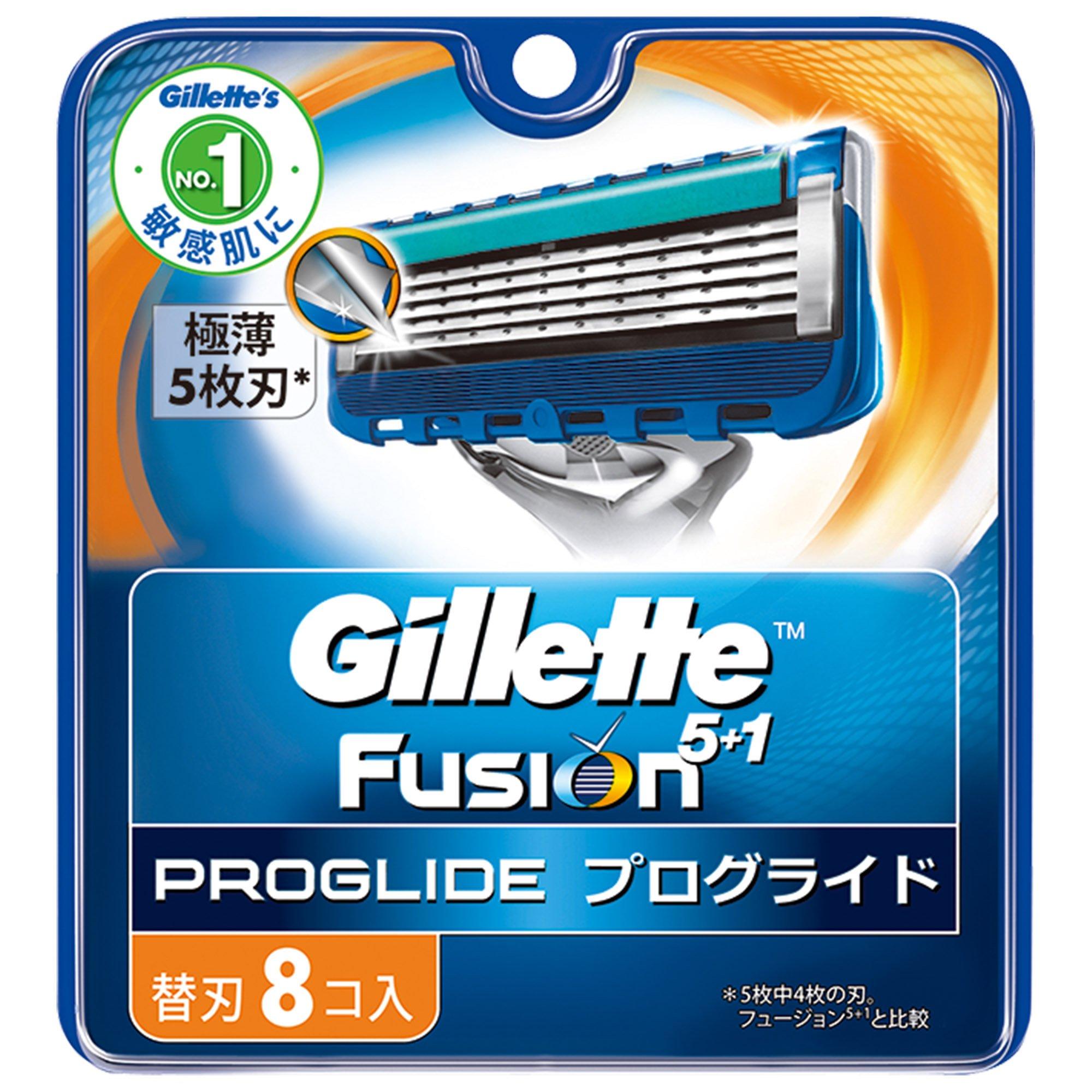 

Gillette Shaving Proglide Flexball Manual 8 Replacement Blades
