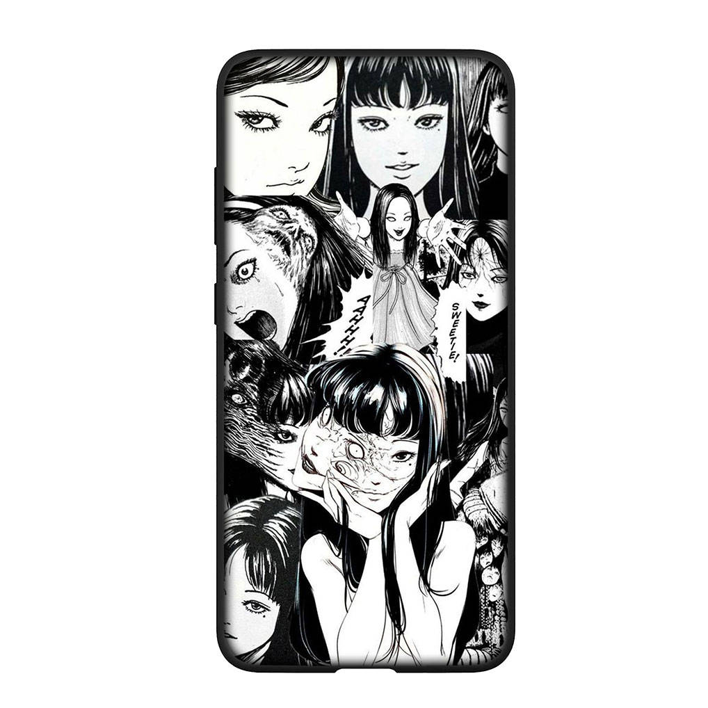 For Samsung Galaxy S24 S23 iPhone 16 15 14 Xiaomi Redmi Note 13 12 11 Plus 9 Pro Max X XR Phone Case Anime Tomie Cartoon Junji Ito OPPO Huawei Cover