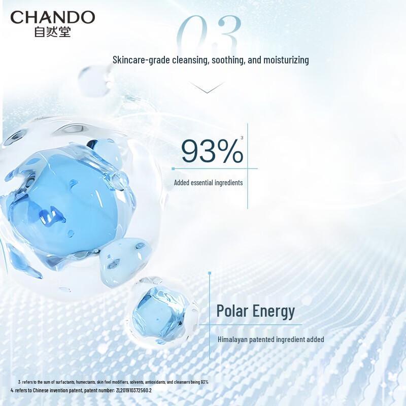 CHANDO Amino Acid Soothing & Moisturizing Facial Cleanser