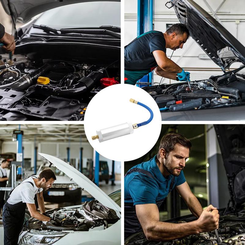 AC Öl Injektor Werkzeug Kältemittelsystem Automobil A/C Farbstoff Injektor Werkzeug Klimaanlage Auto Öl Injektor Für R134A R12