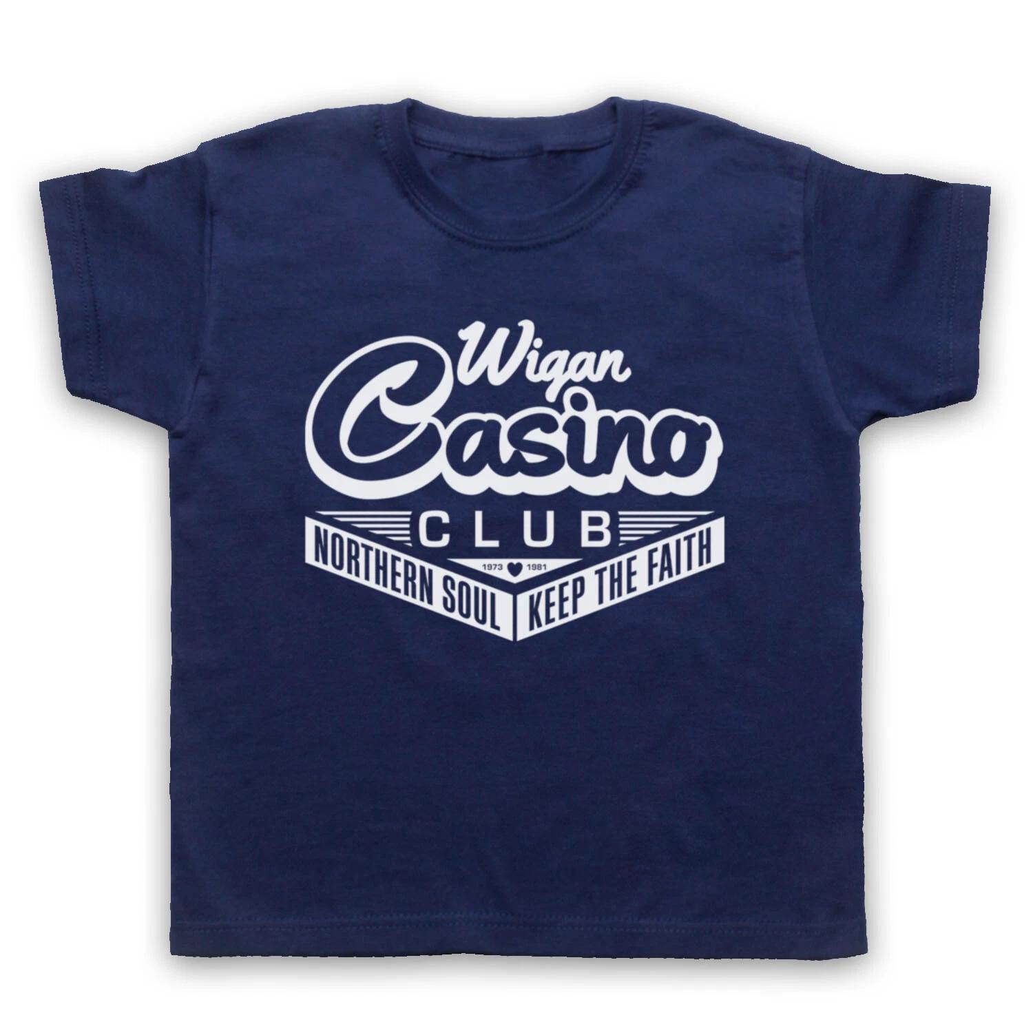 

WIGAN CASINO UNOFFICIAL NORTHERN SOUL MUSIC DANCE VENUE KIDS CHILDS T-shirt 130
