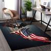Office Carpet American Flag Eagle Design, Sofa Rug for Living Room Decor, Chair Mat Under Protection