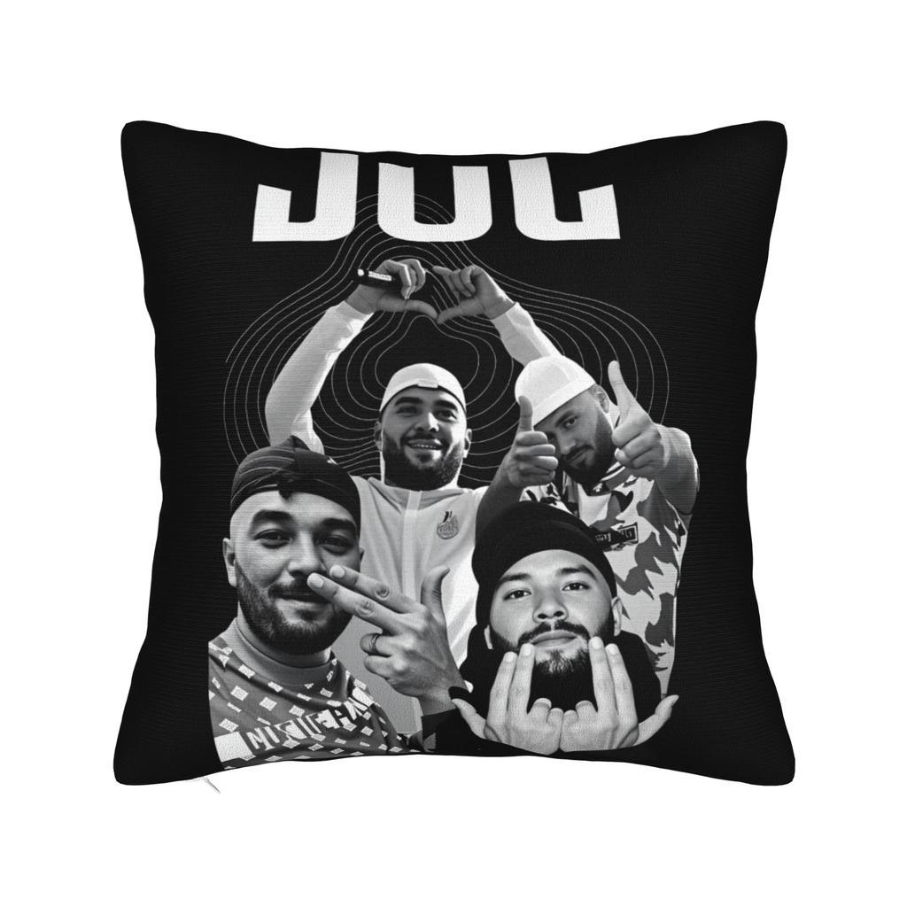 Pillow Cover French Rapper JUL Novelty Pillow Case For Sofa Home Decoration Pillowcases