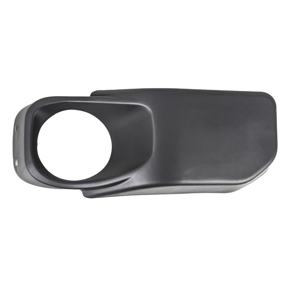 Pair LH & RH Front Bumper Fog Light Lamp Cover Fit For JEEP Wrangler JK 07-17