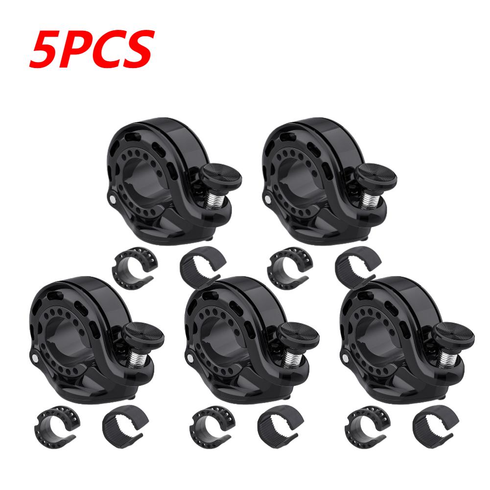 1-5PCS Bicycle Bell for AirTag Aluminium Alloy MTB Cycling Horn Anti-Theft Bike Handlebar Bell for Mountain Bike Road Bike