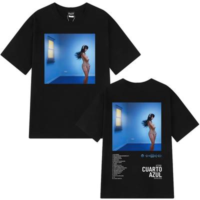 Aitana Cuarto Azul Album 2025 Graphic T Shirt Men's Women Short Sleeves Cotton Fashion T-shirts Summer Harajuku Casual T-shirts