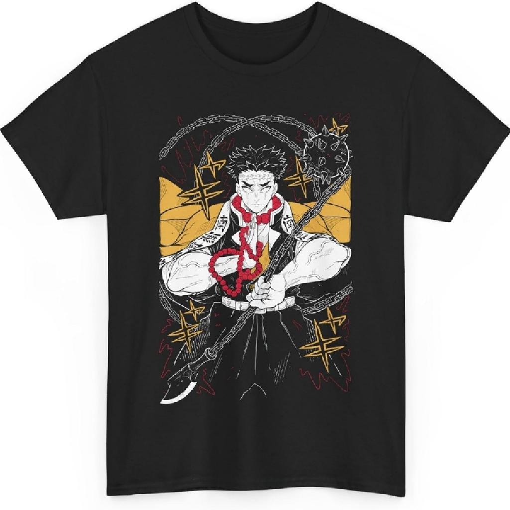 Maglietta Gyomei Himejima Anime Merch Casual Manica Corta T-shirt Unisex