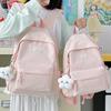 New High-value Japanese Ins Fresh and Sweet Candy-colored Backpack, Lightweight and Large-capacity Backpack for Junior High School Students