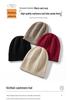 Unisex Cashmere Winter Cable Knit Hat - Soft Headwrap for Cold Weather