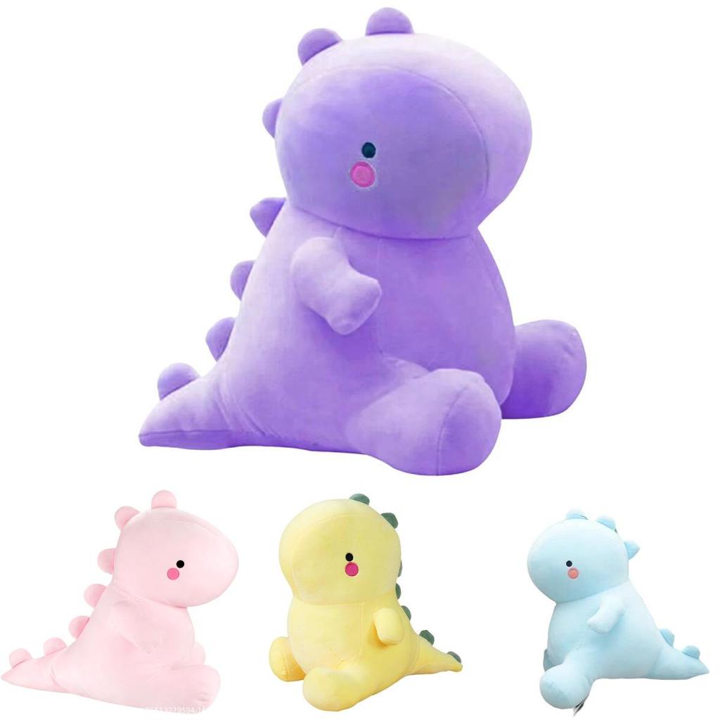 Adorable Dinosaur Plush Toy Cozy Stuffed Animal Pillow Perfect For Girls Birthday Gift